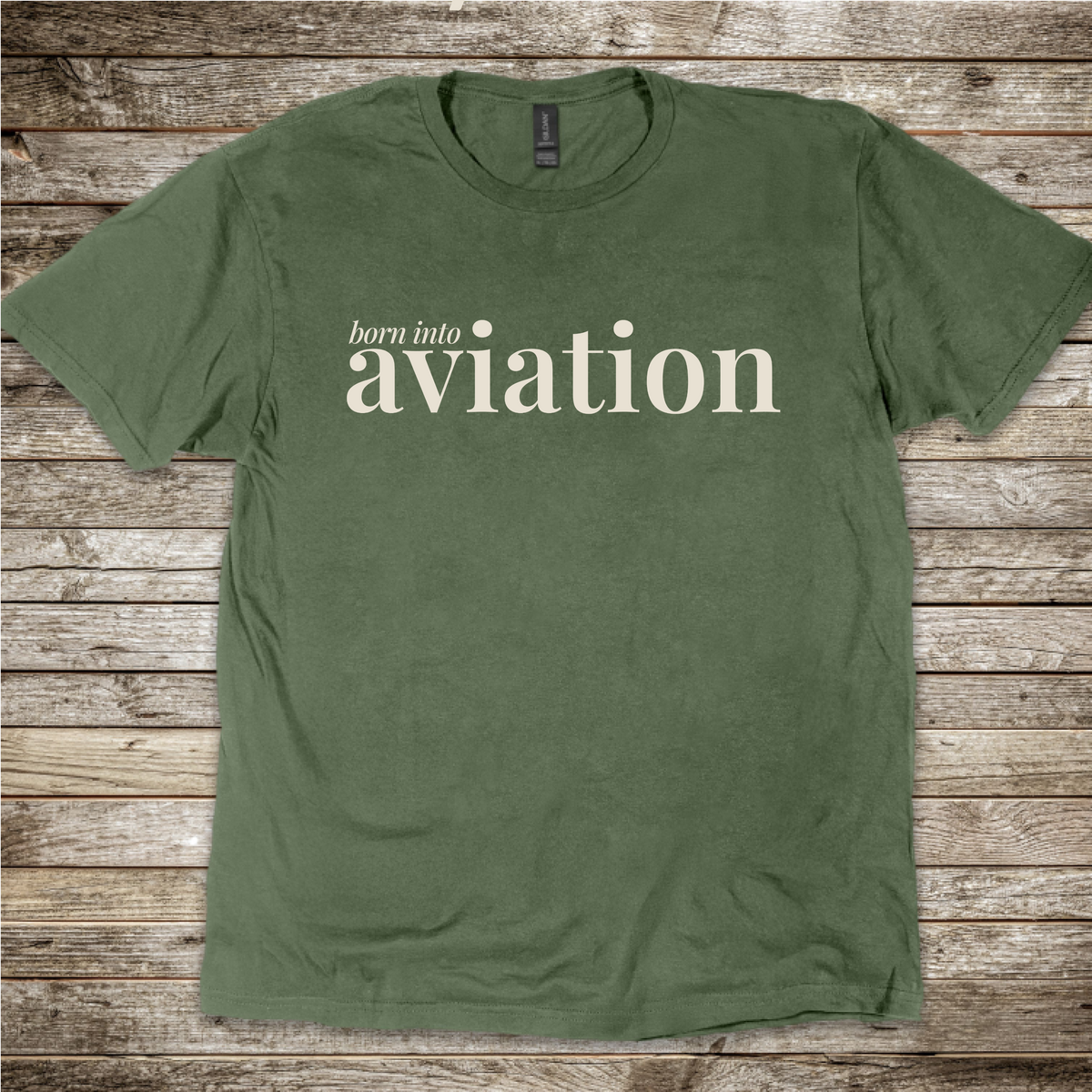 Born Into Aviation shirt for aviation families