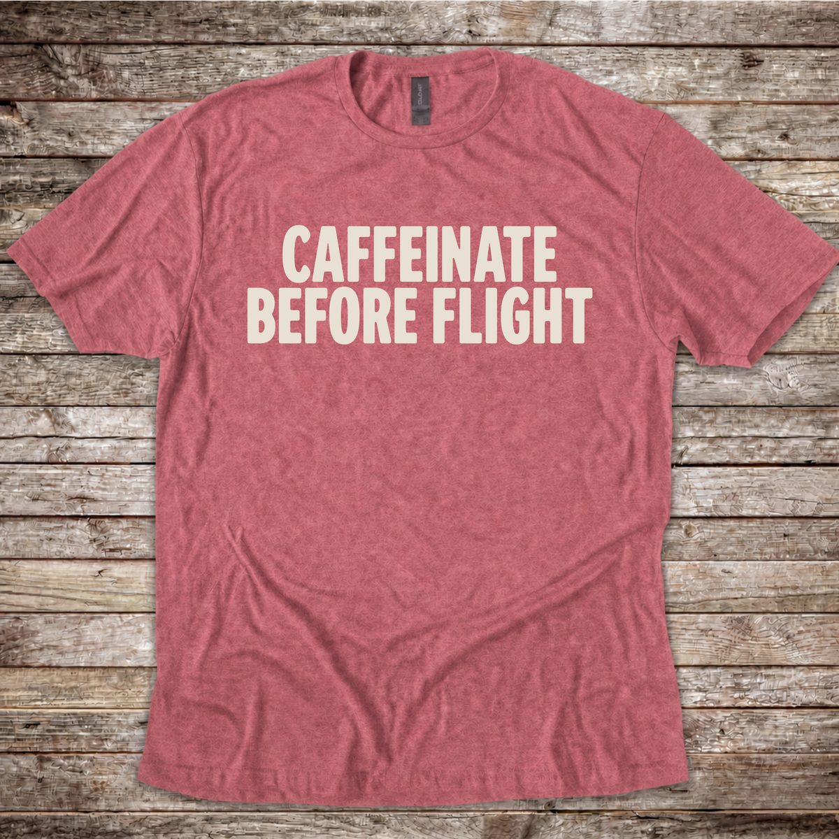 Caffeinate Before Flight T-Shirt