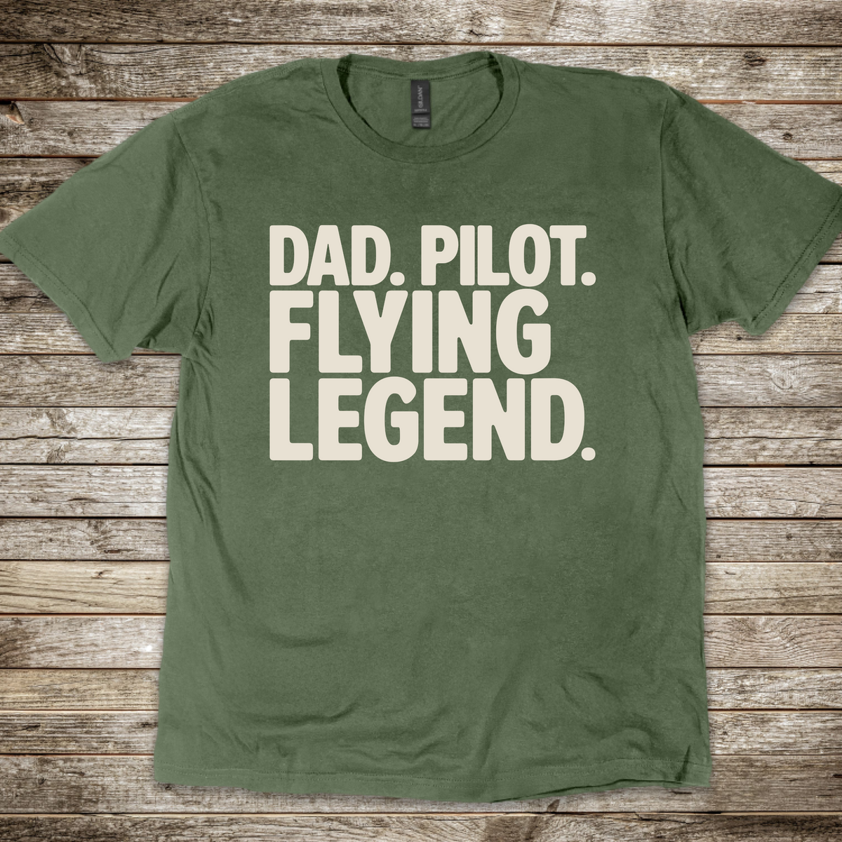 Dad. Pilot. Flying Legend. T-Shirt