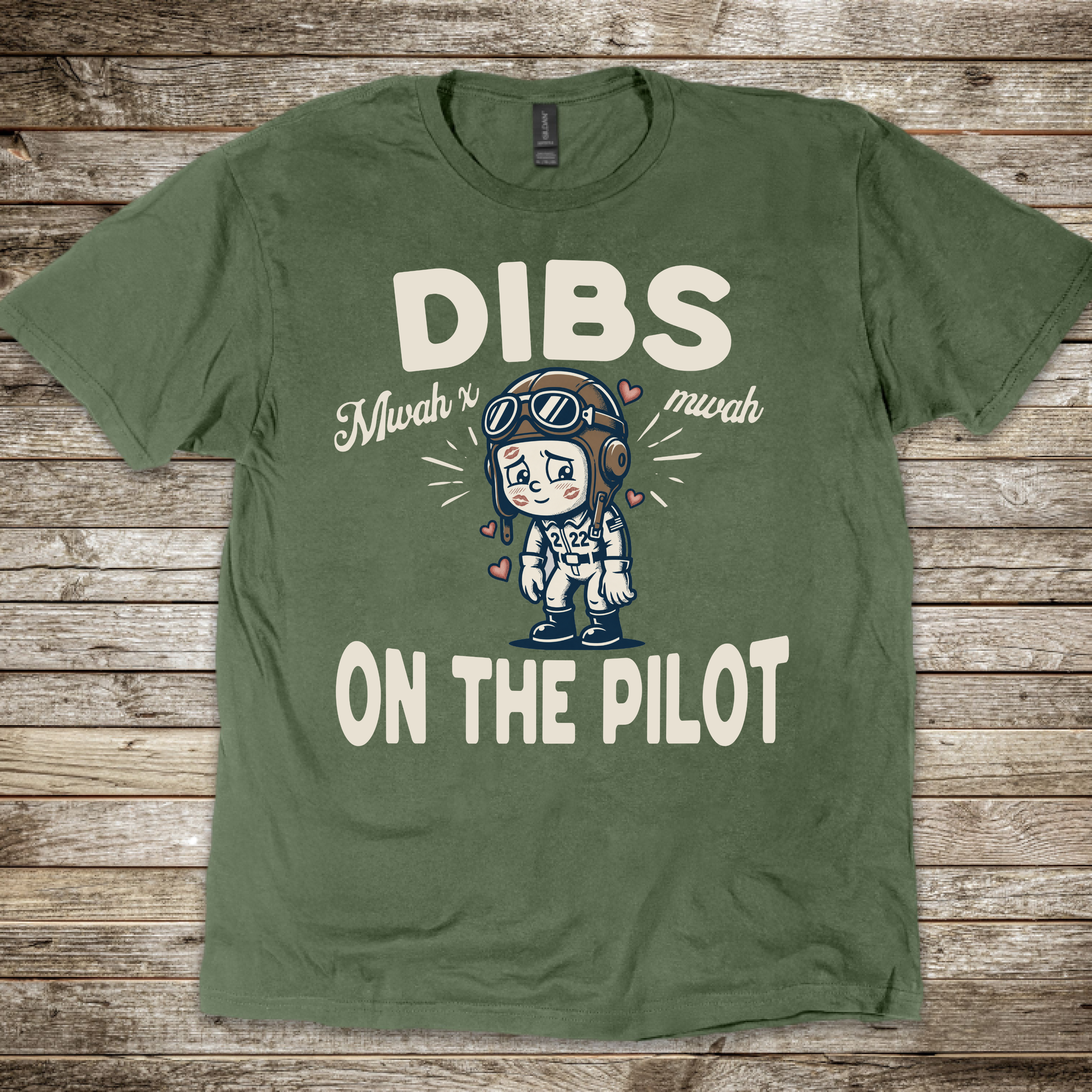Dibs on the Pilot Rascal T-Shirt