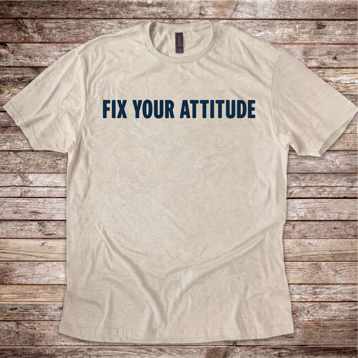 Flight instructor gift T-shirt with attitude reference