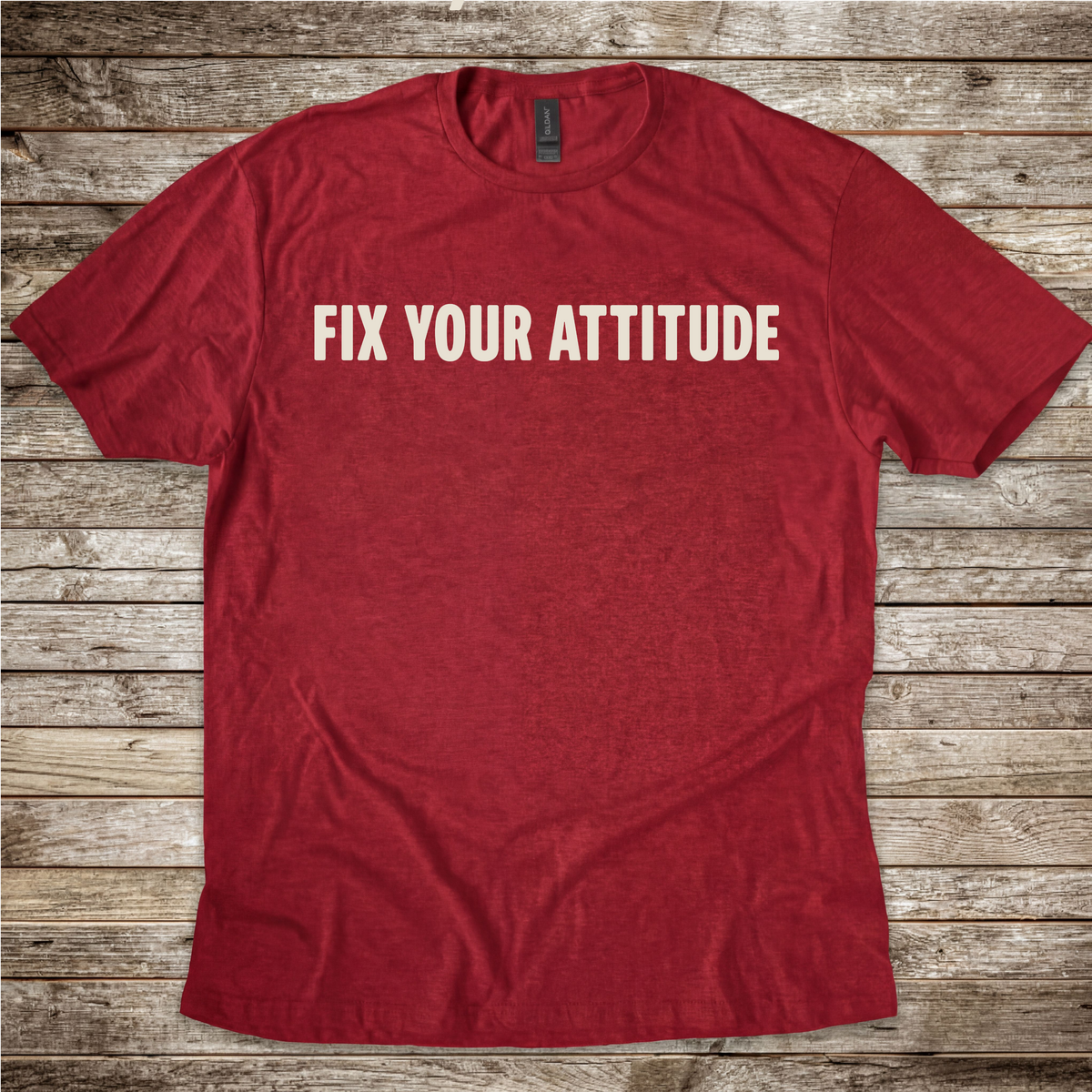 Fix Your Attitude aviation T-shirt by Aero Rascals