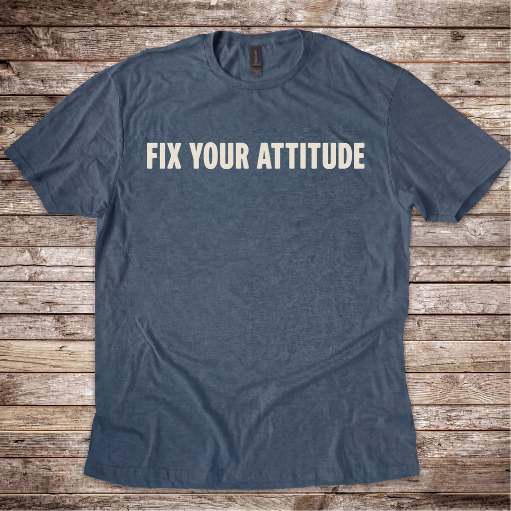 Aero Rascals Fix Your Attitude aviation shirt