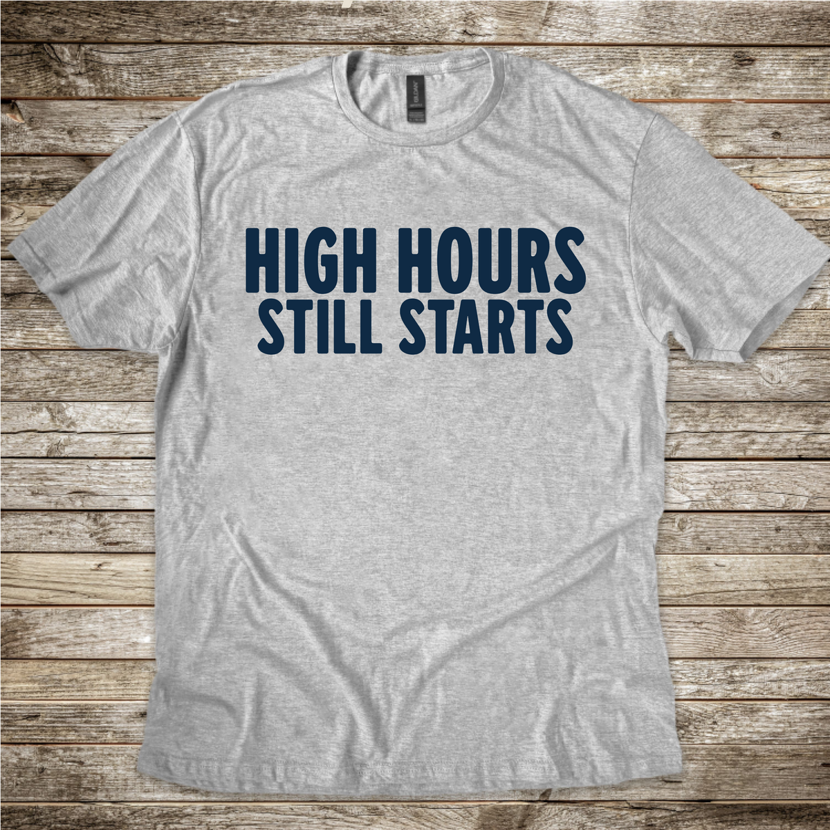 Dry aviation humour T-shirt for high-hour pilots