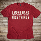 Pilot gift T-shirt for birthdays and Christmas