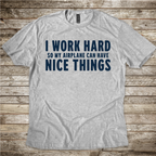 Dry aviation humour T-shirt for general aviation pilots