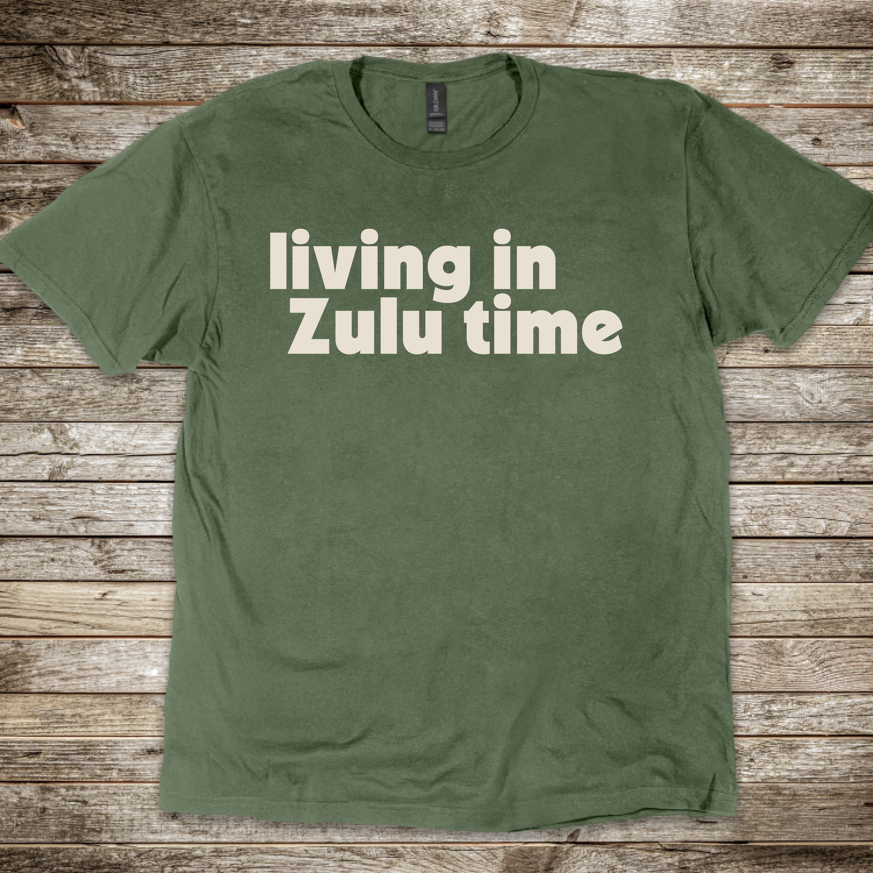 Living in Zulu Time T-Shirt