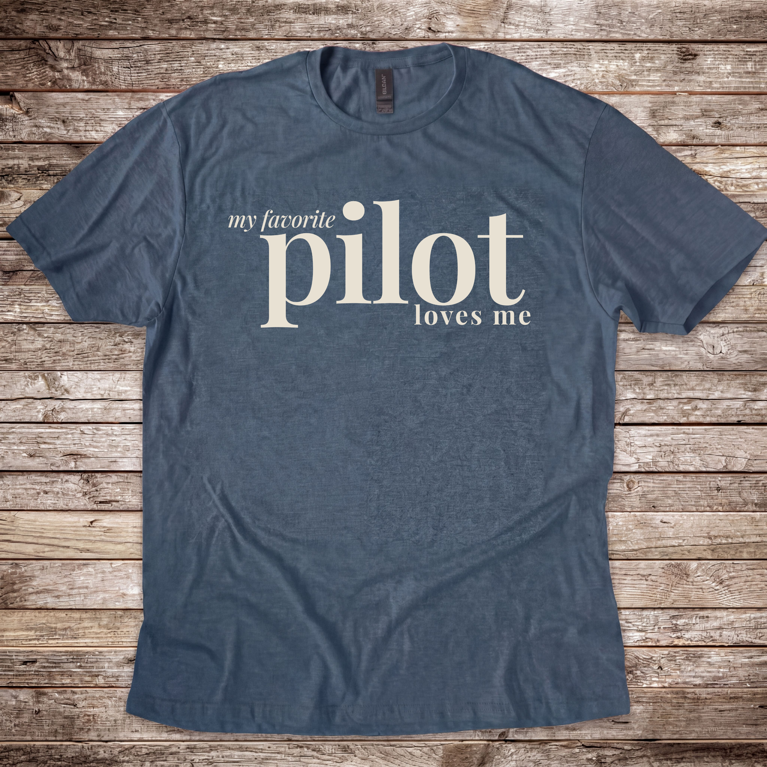 My Favorite Pilot Loves Me Classic T-Shirt