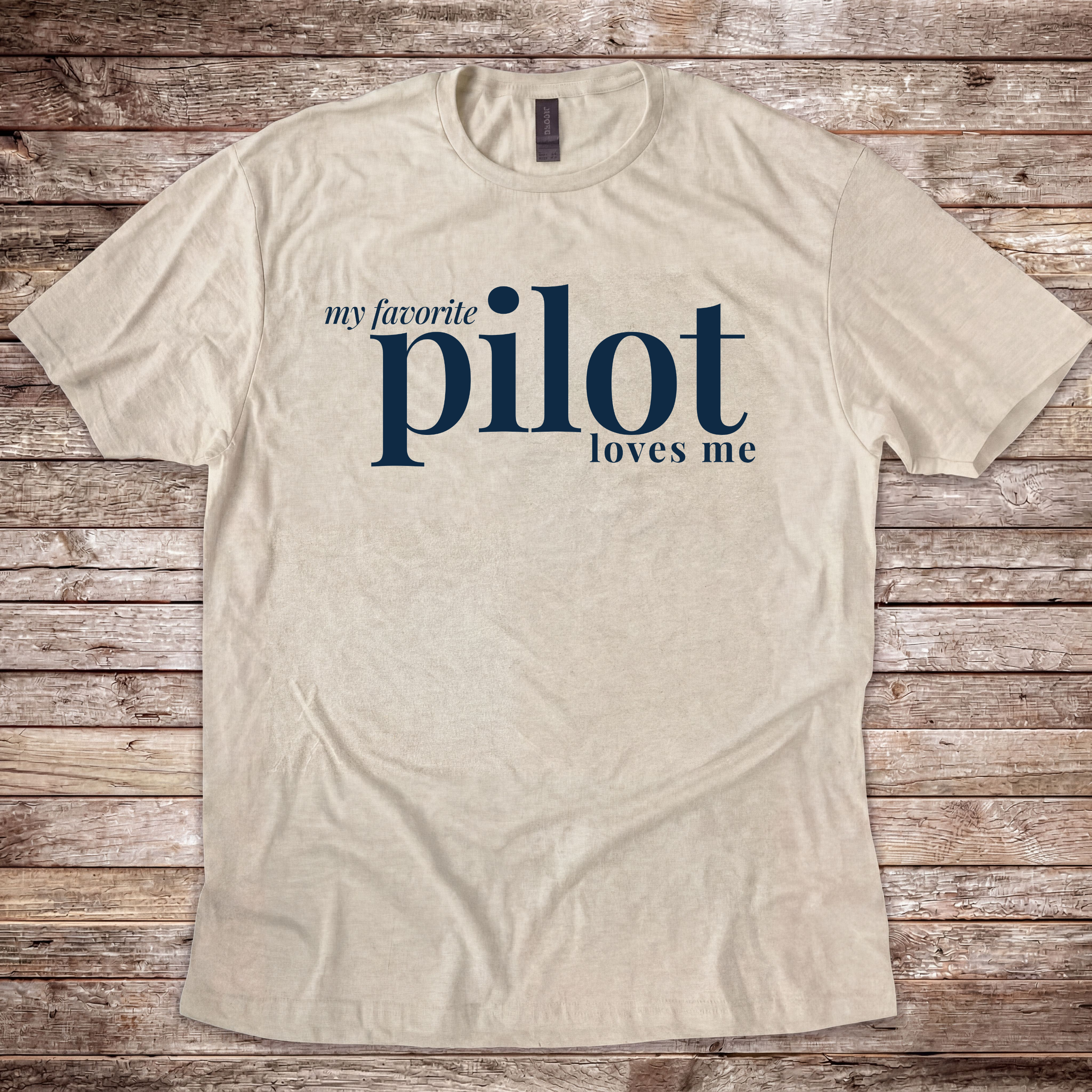 My Favorite Pilot Loves Me Classic T-Shirt