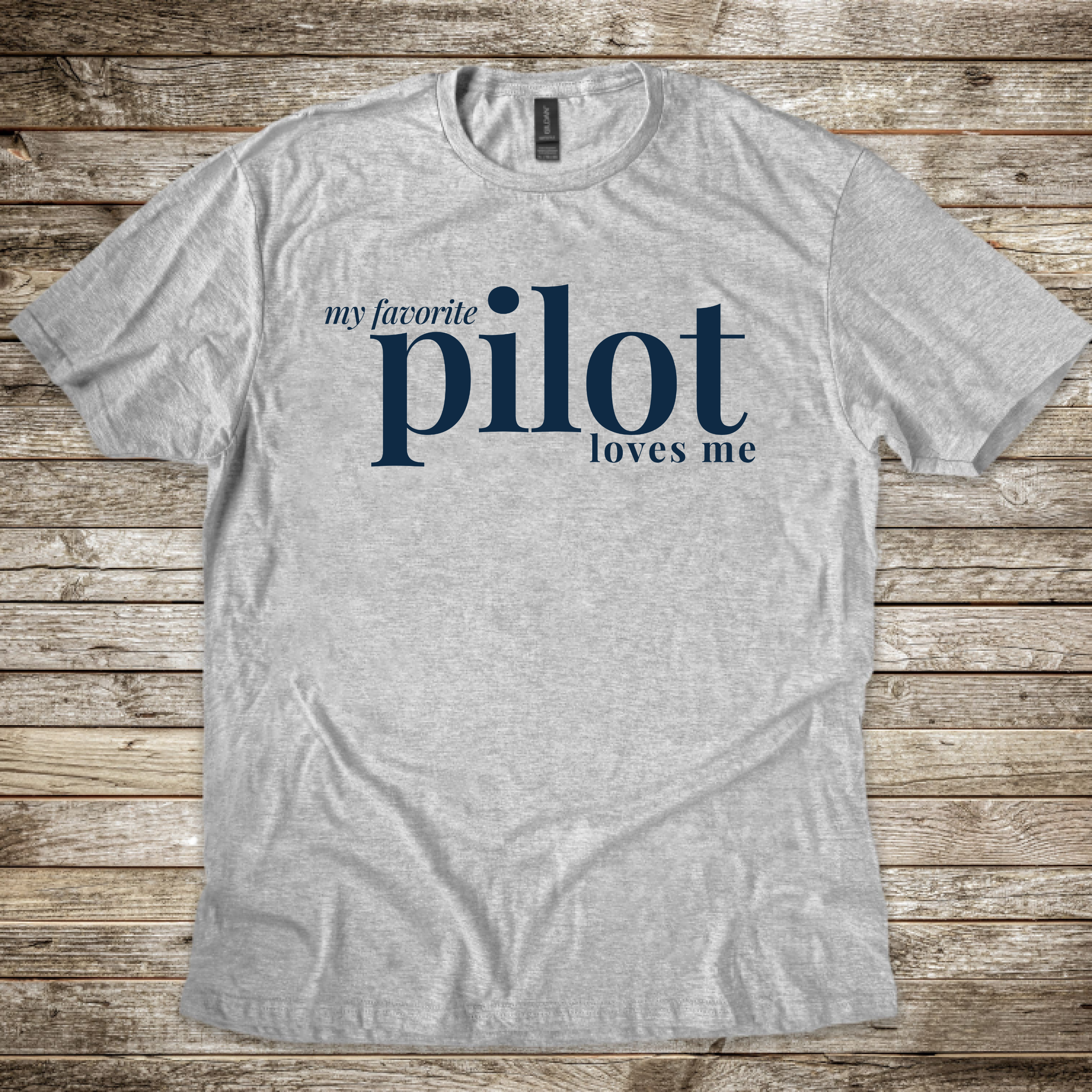 My Favorite Pilot Loves Me Classic T-Shirt