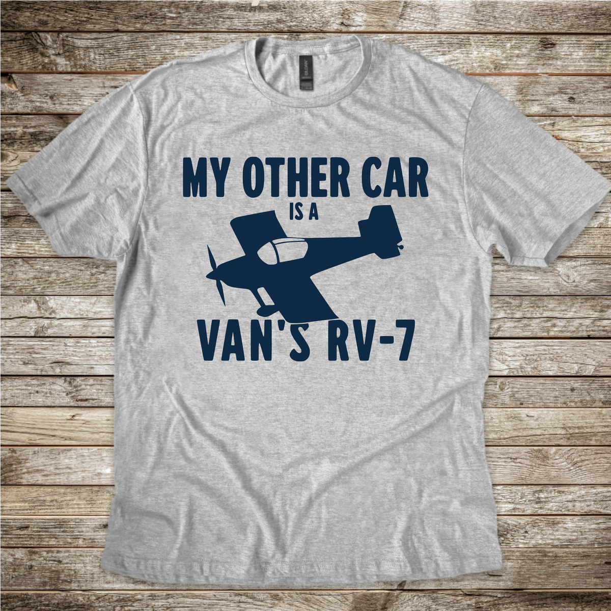 My Other Car Is a Van's RV-7 shirt for RV-7 builders