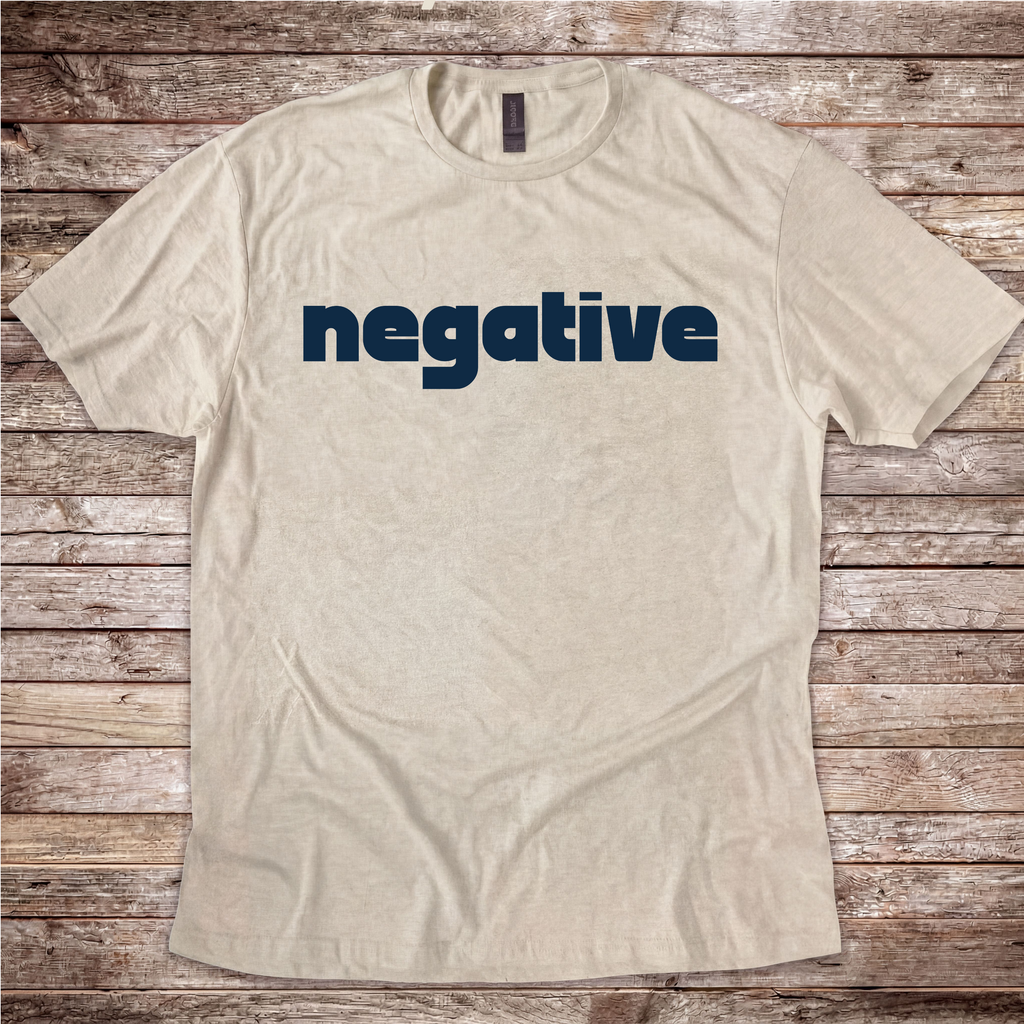 Negative T-shirt for student pilots and flight instructors