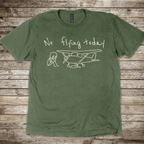 No Flying Today Stick Man T-Shirt