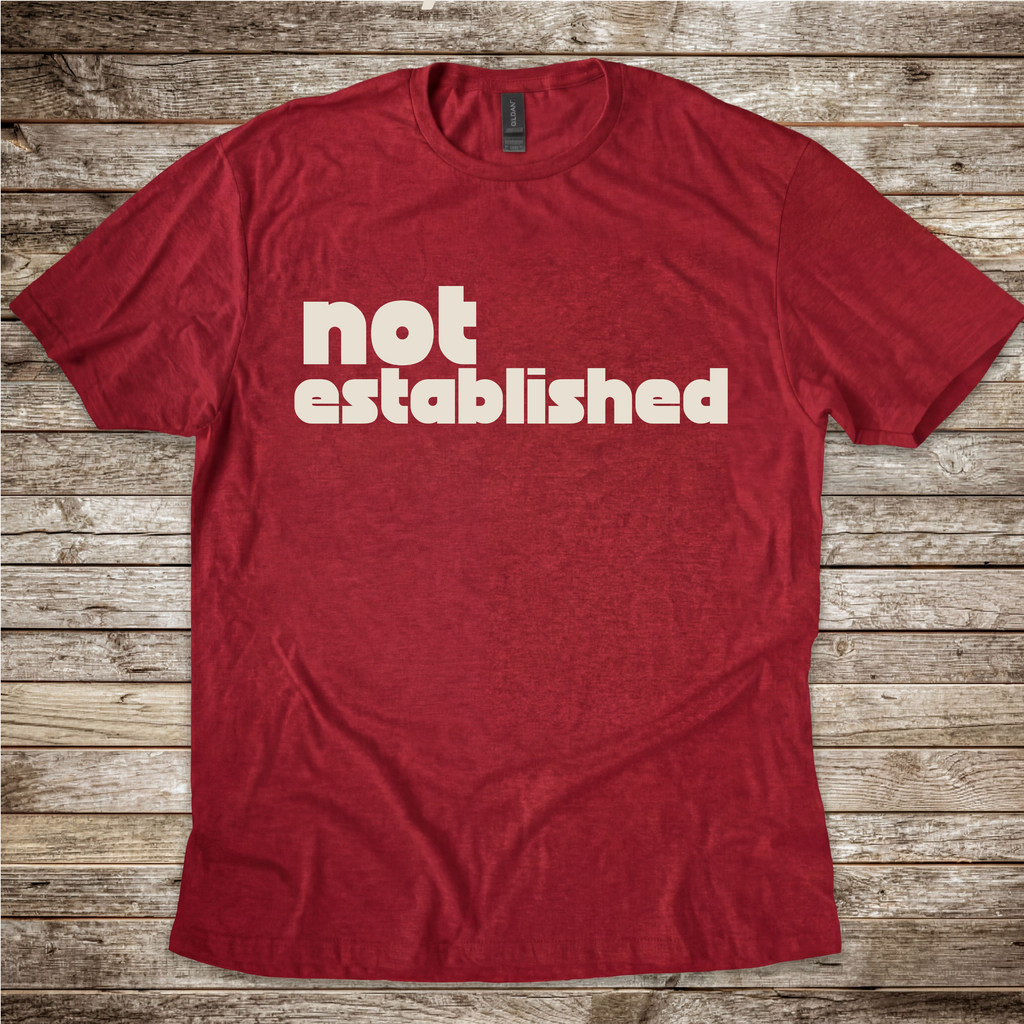 Not Established T-shirt for student pilots and flight instructors