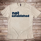 Pilot gift shirt with Not Established aviation reference