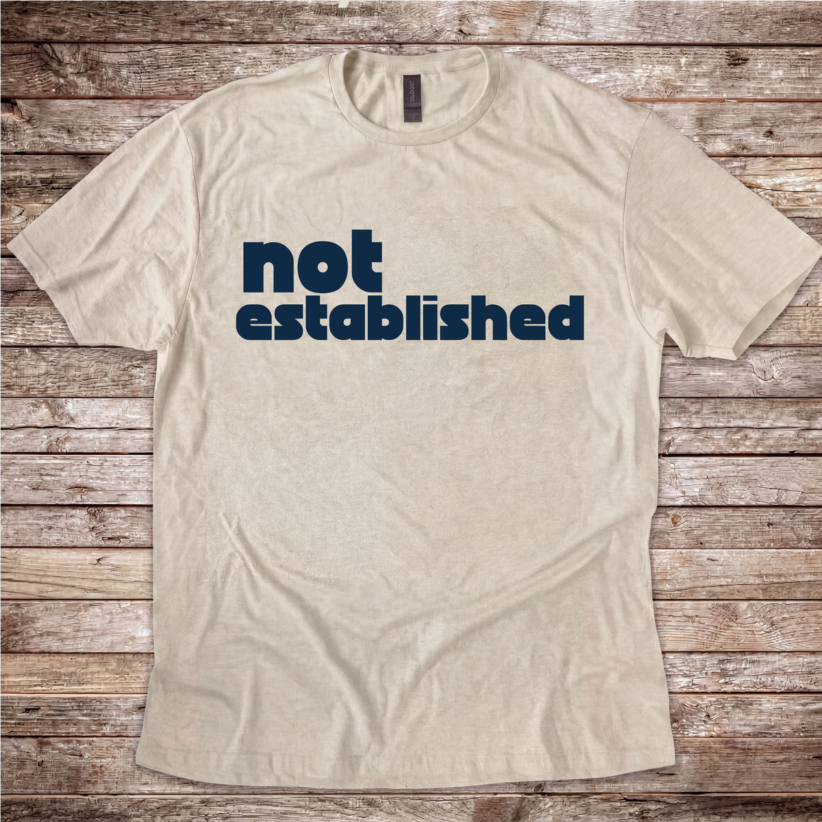 Pilot gift shirt with Not Established aviation reference