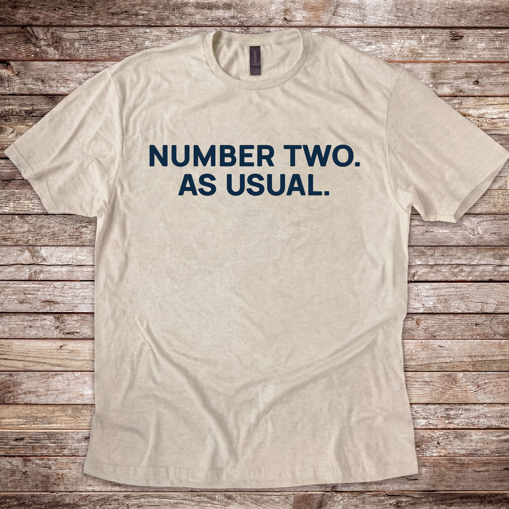 Number Two. As Usual T-Shirt