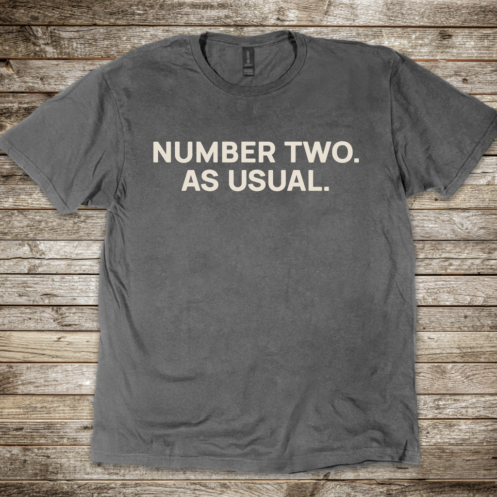 Number Two. As Usual T-Shirt