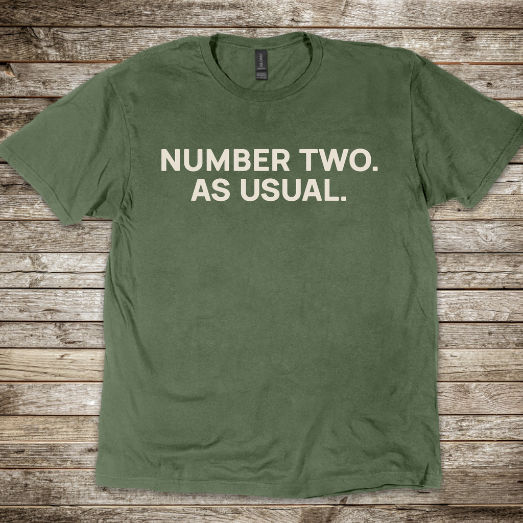 Number Two. As Usual T-Shirt