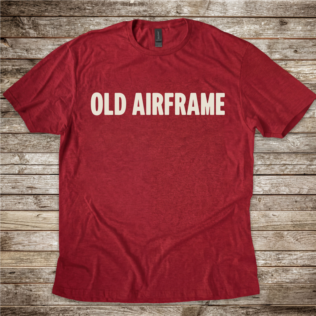 Aero Rascals Old Airframe pilot T-shirt