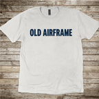 Seasoned pilot shirt with dry aviation humour