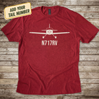 Personalized Van's RV-7 Ahead T-Shirt