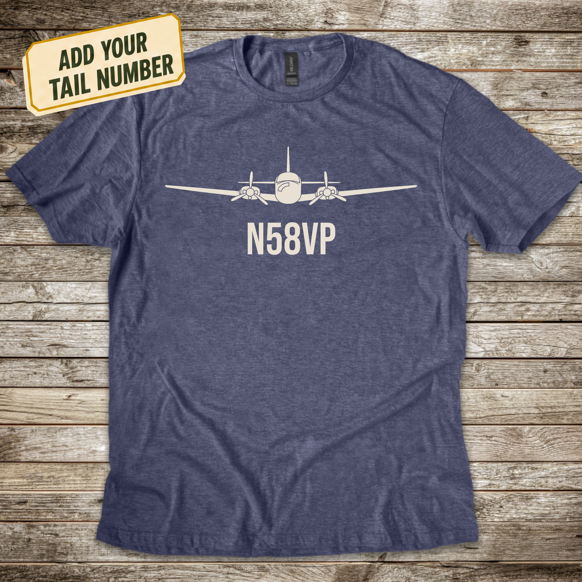 Personalized Baron 58 Ahead T-Shirt