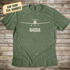 Personalized Diamond DA40 Ahead T-Shirt