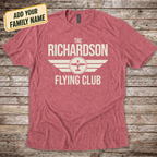 Personalized Family Flying Club T-Shirt
