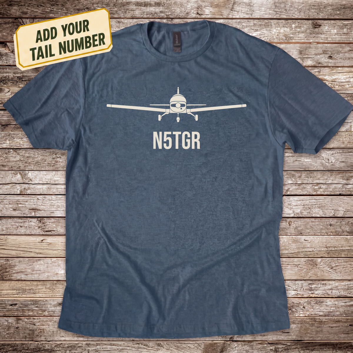 Personalized Grumman Tiger Ahead T-Shirt