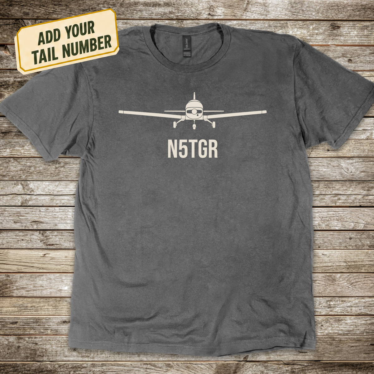 Personalized Grumman Tiger Ahead T-Shirt