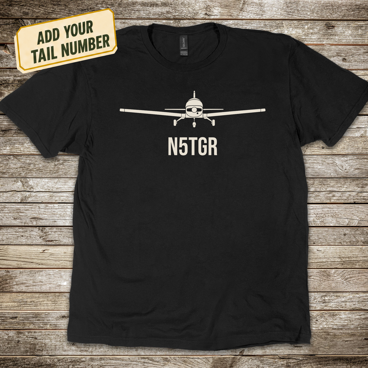 Personalized Grumman Tiger Ahead T-Shirt