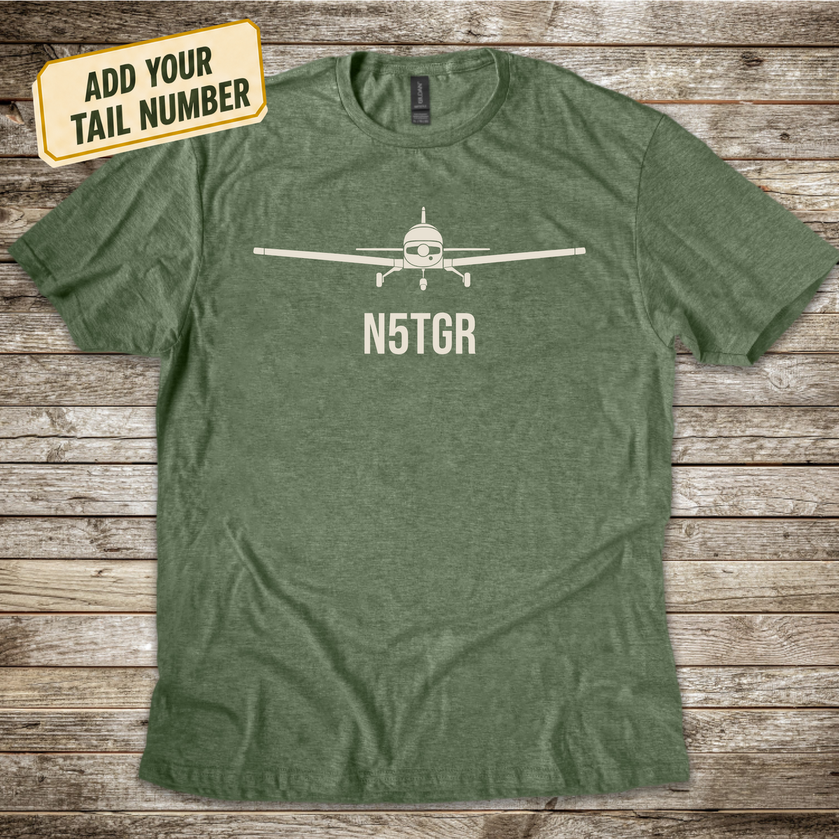 Personalized Grumman Tiger Ahead T-Shirt