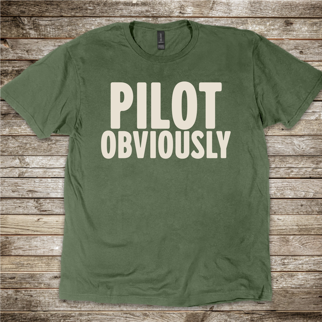 Pilot Obviously T-shirt for private pilots