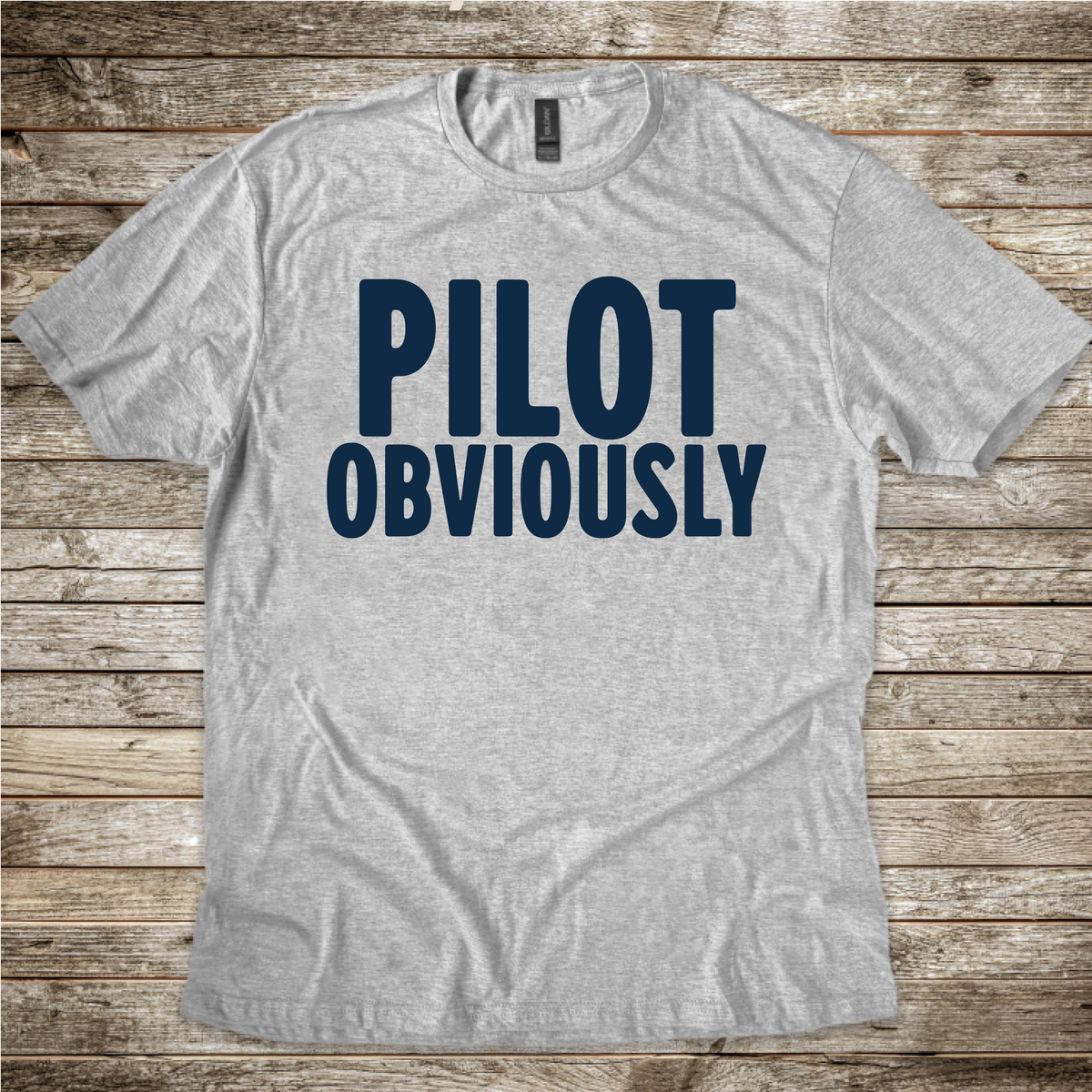 Pilot Obviously aviation gift shirt
