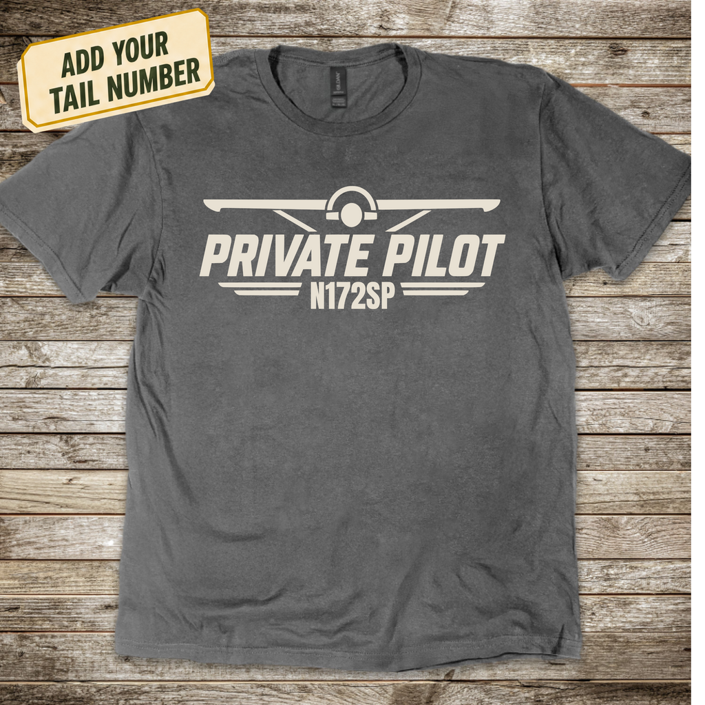 Personalized Tail Number T-Shirt