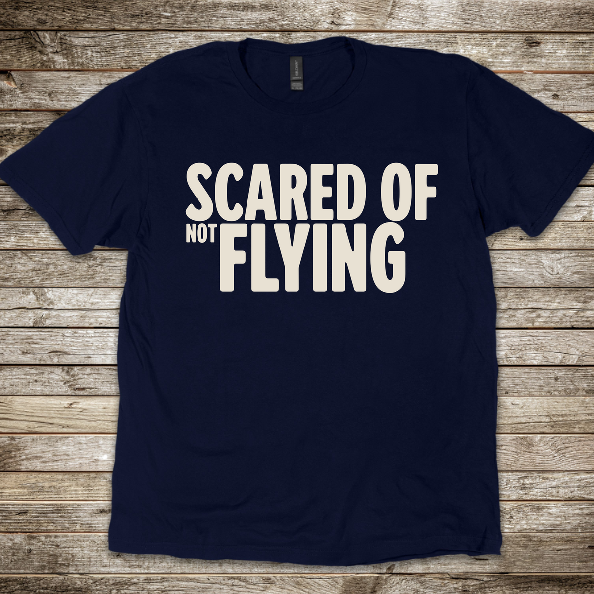 Scared of Not Flying T-Shirt