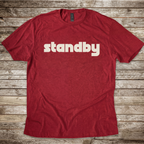 Standby aviation radio phraseology T-shirt for pilots and ATC