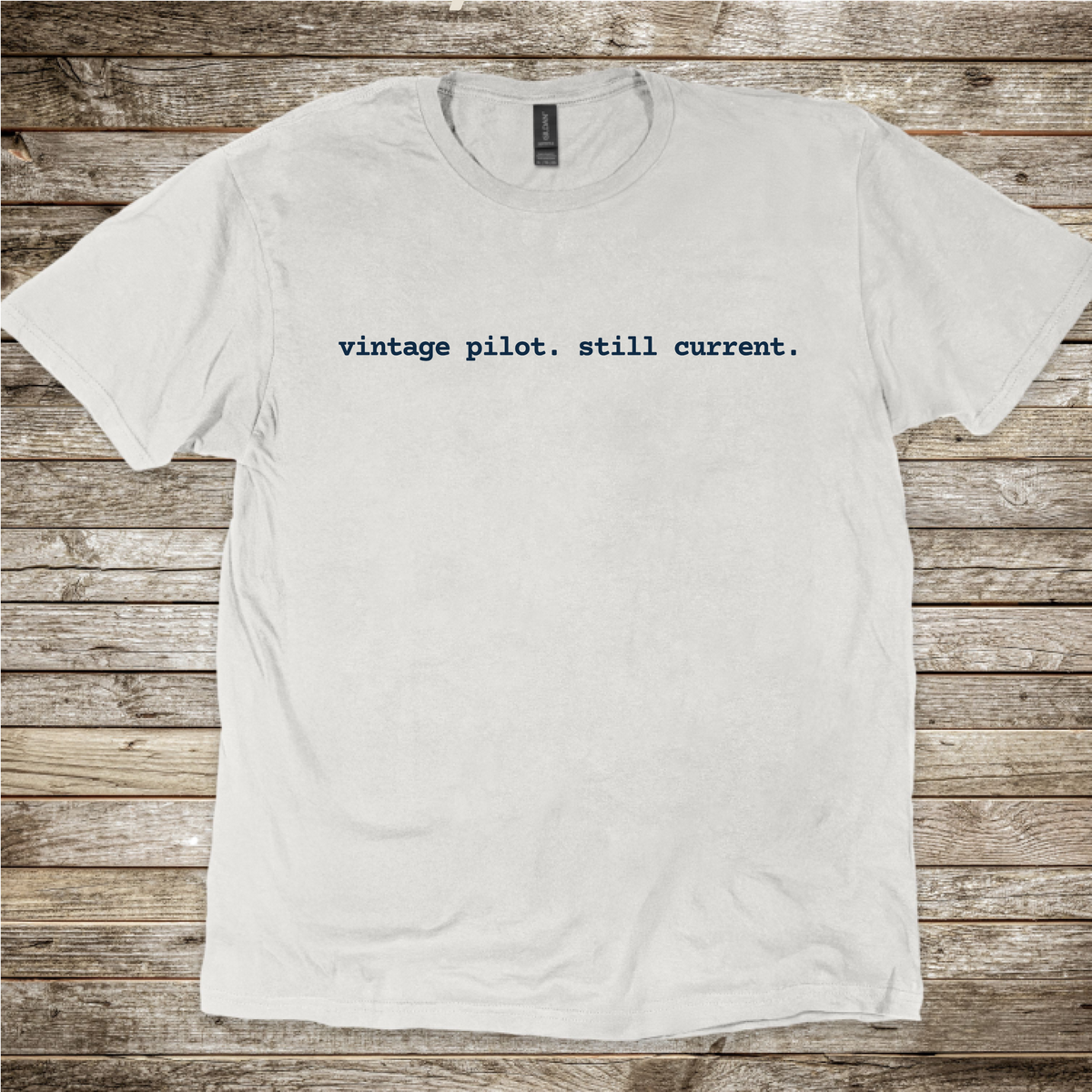 Pilot currency humour T-shirt for seasoned aviators