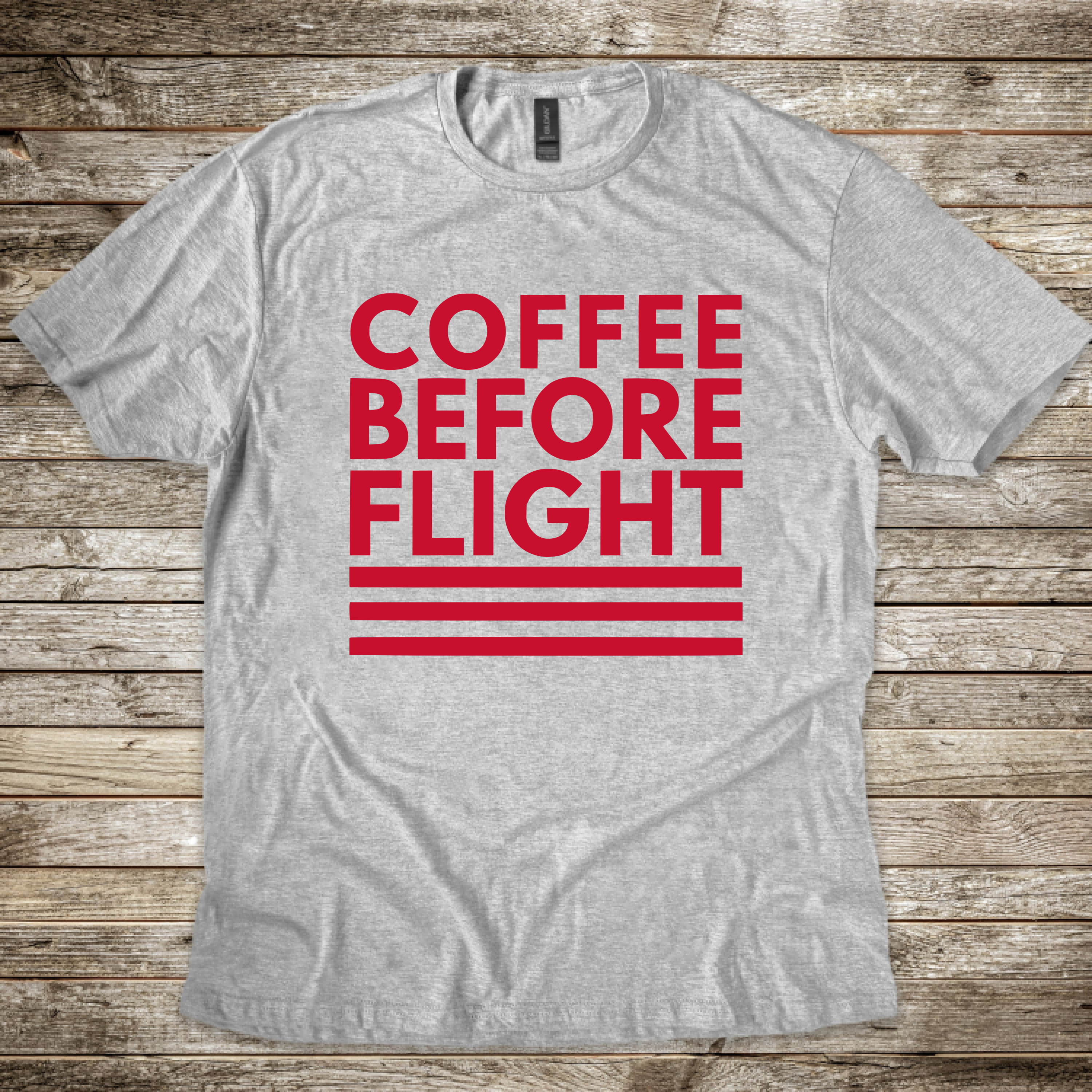 Coffee Before Flight T-Shirt