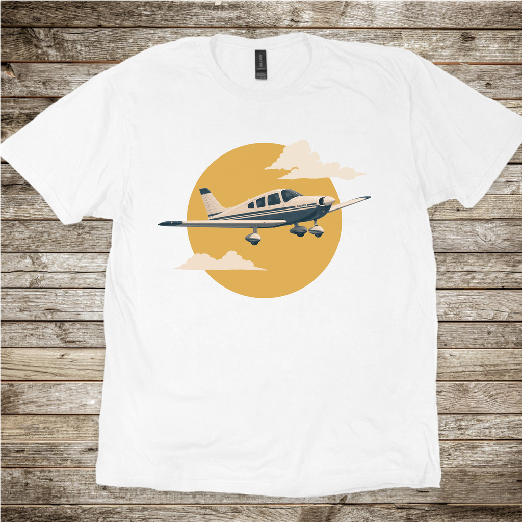Piper Archer pilot gift T-shirt