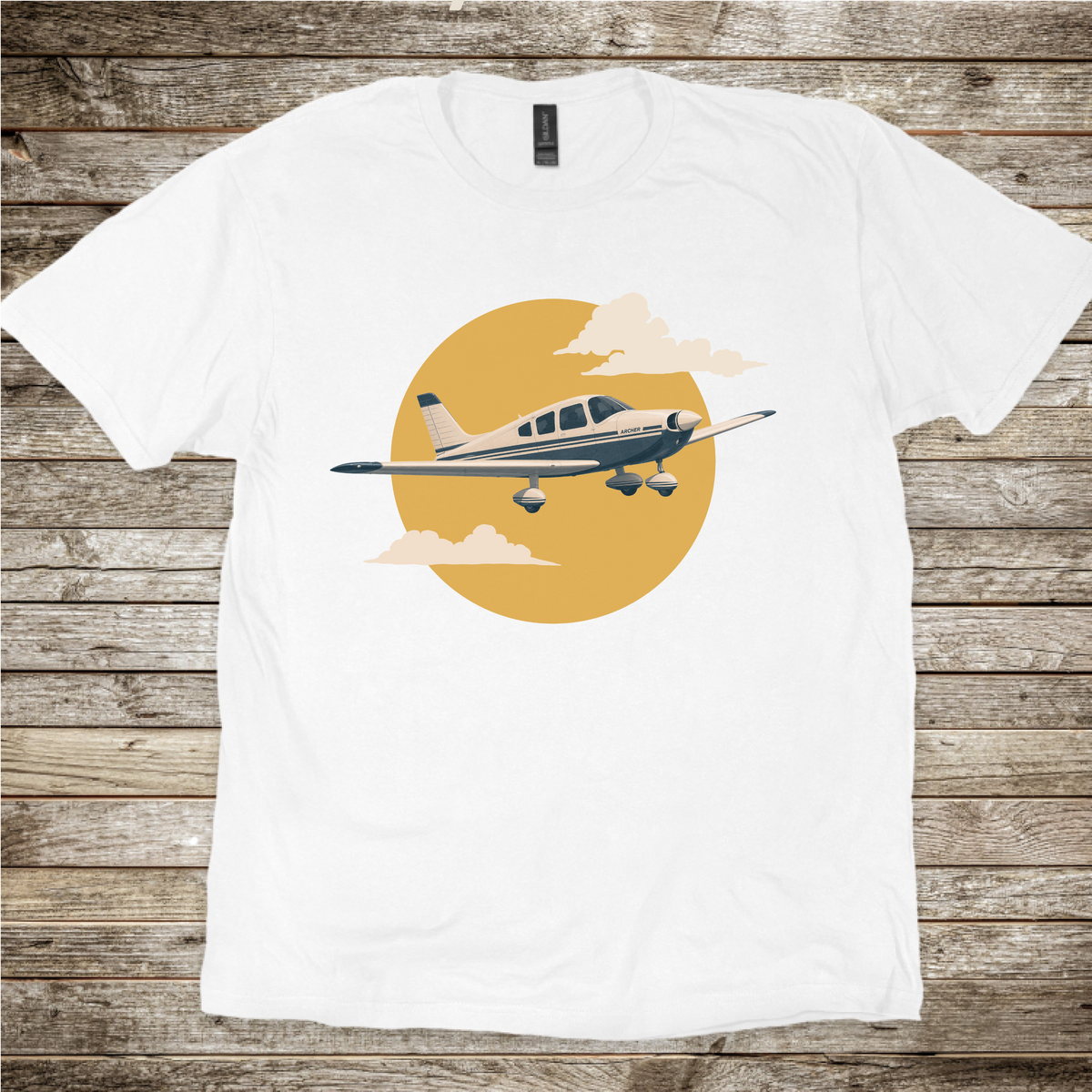 Piper Archer pilot gift T-shirt