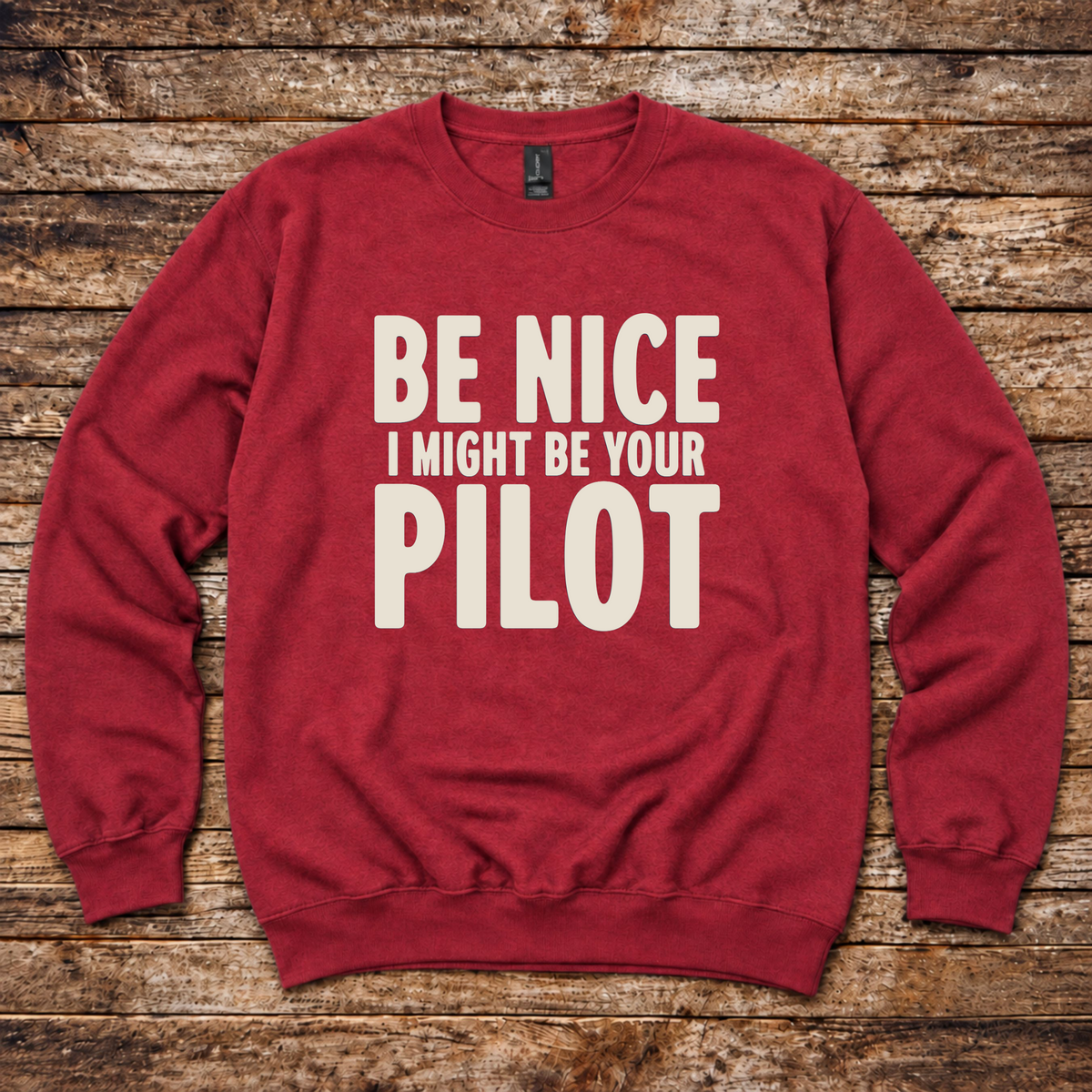 Pilot identity sweatshirt by Aero Rascals