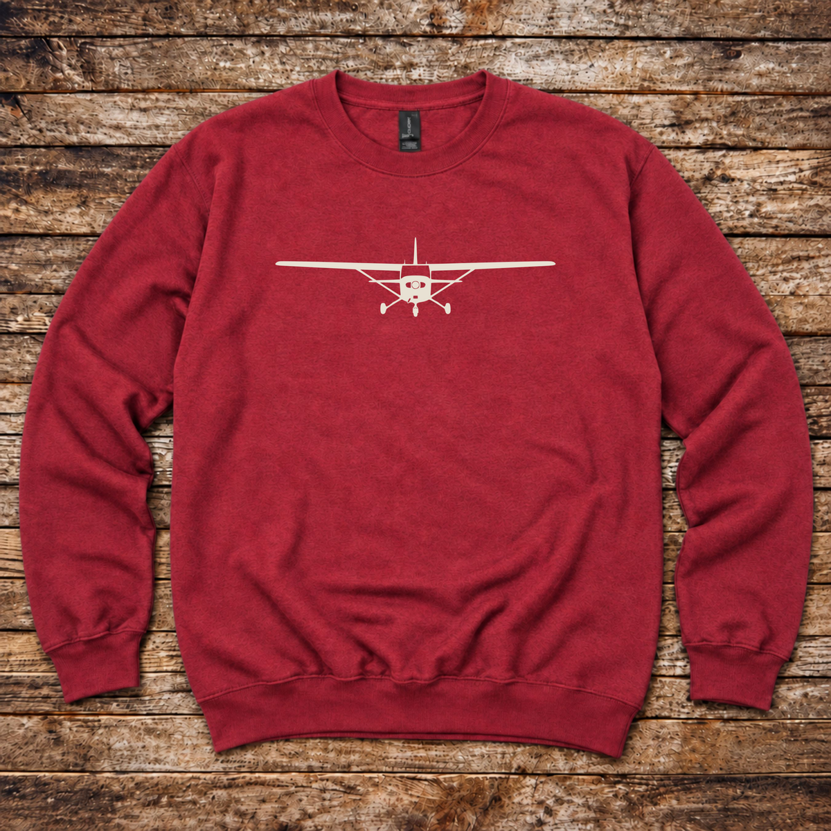 General aviation sweatshirt with Cessna Ahead design