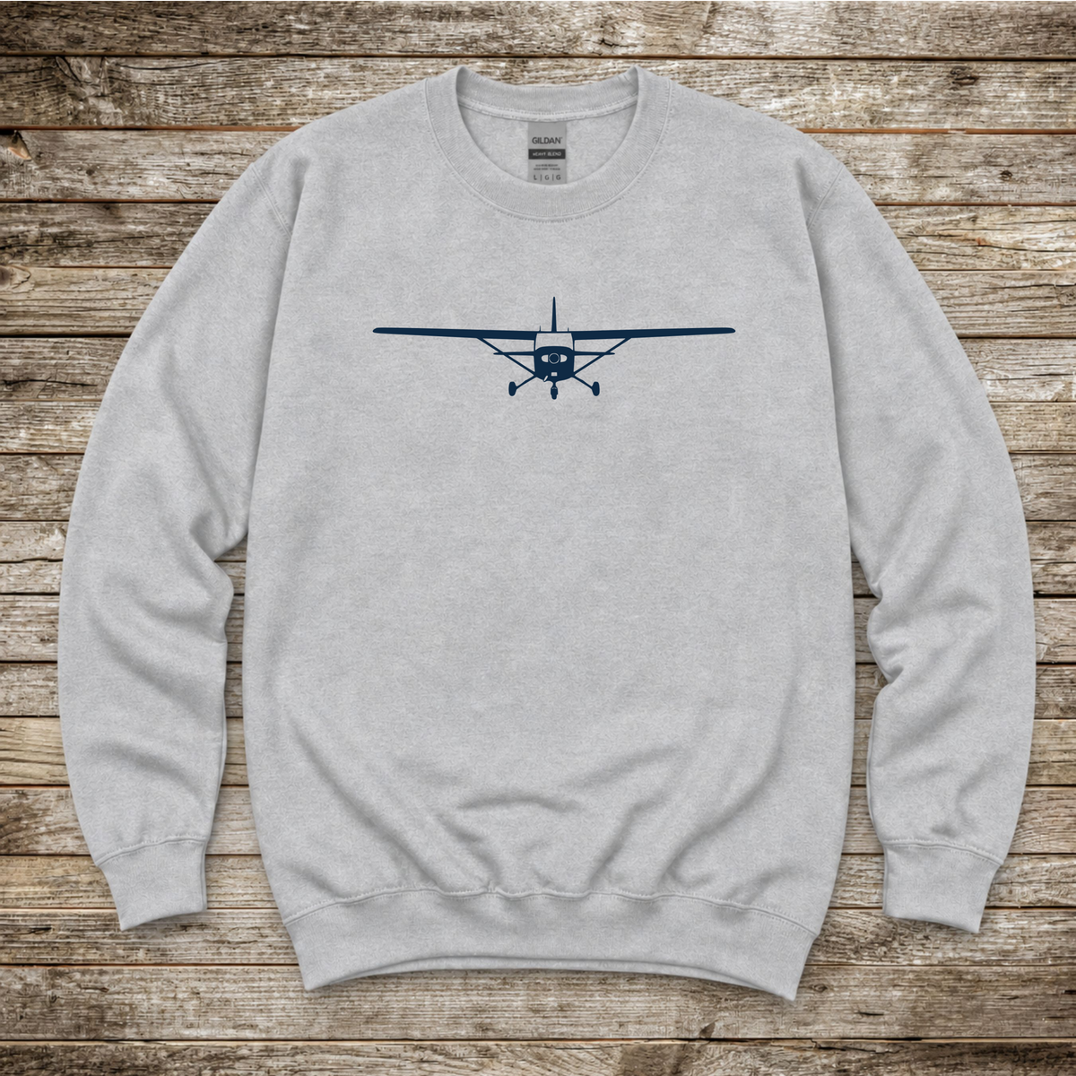 Cessna Ahead crewneck sweatshirt for pilots and owners