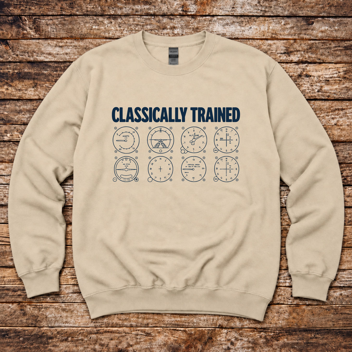 Aero Rascals Classically Trained pilot sweatshirt