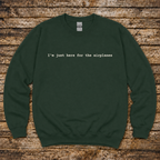 Pilot sweatshirt for airshows fly-ins and airport days