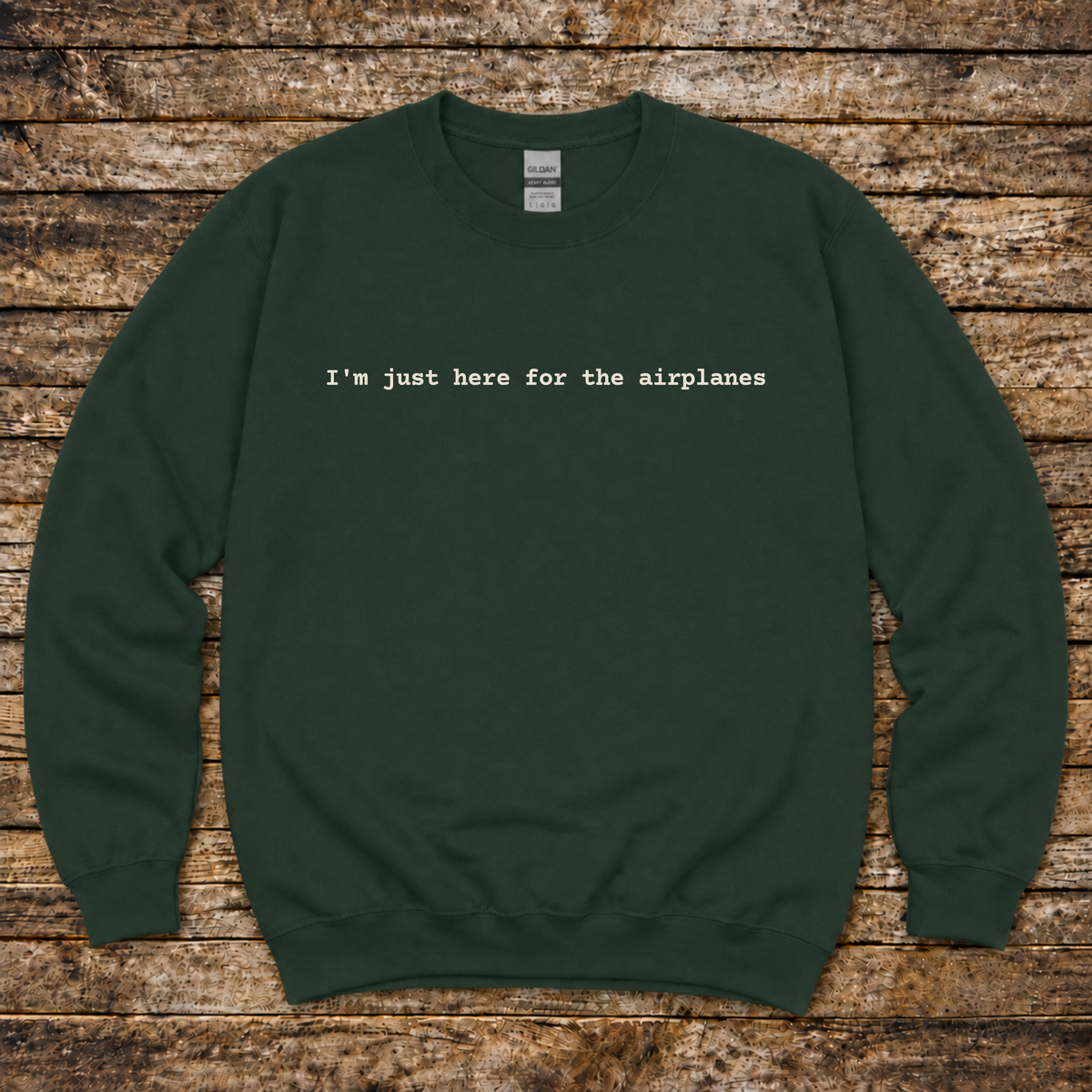 Pilot sweatshirt for airshows fly-ins and airport days