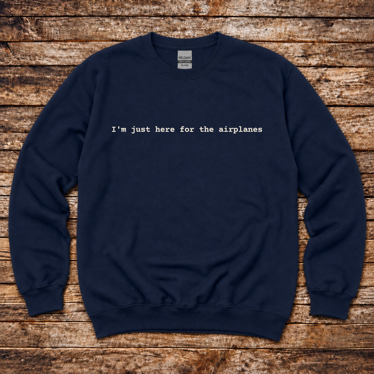 Airshow sweatshirt for pilots and plane spotters