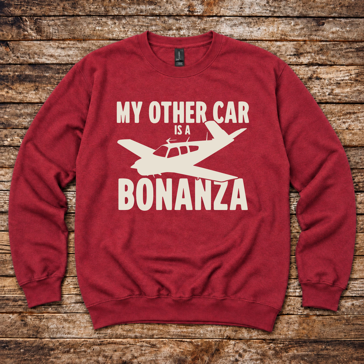 Bonanza pilot aviation gift sweatshirt